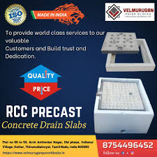 Drain Slab Cover Stone Thiruvallur - Velmurugan Paver Blocks