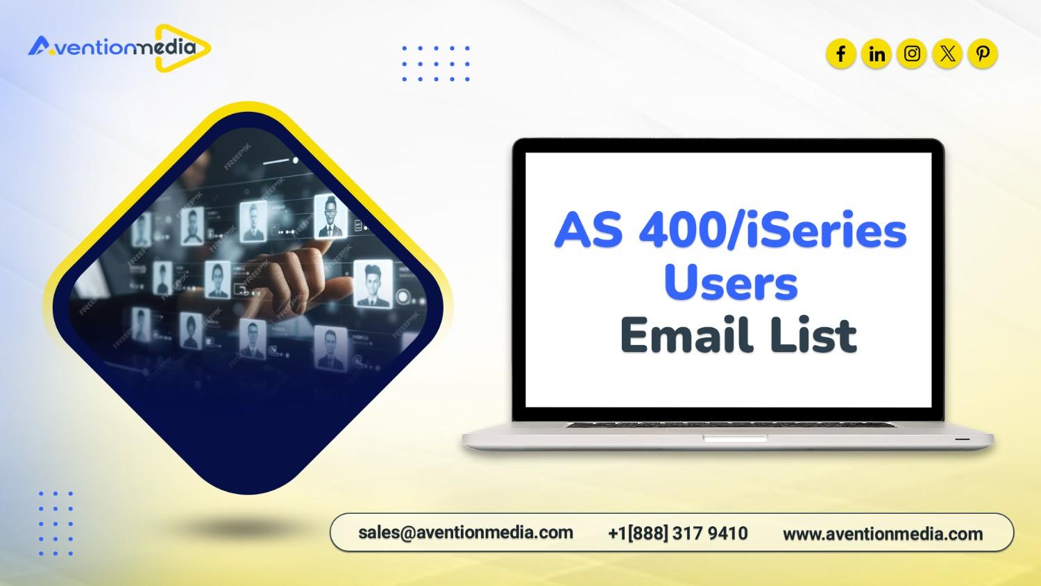 Reach IT Decision Makers using AS 400/iSeries Users Email List