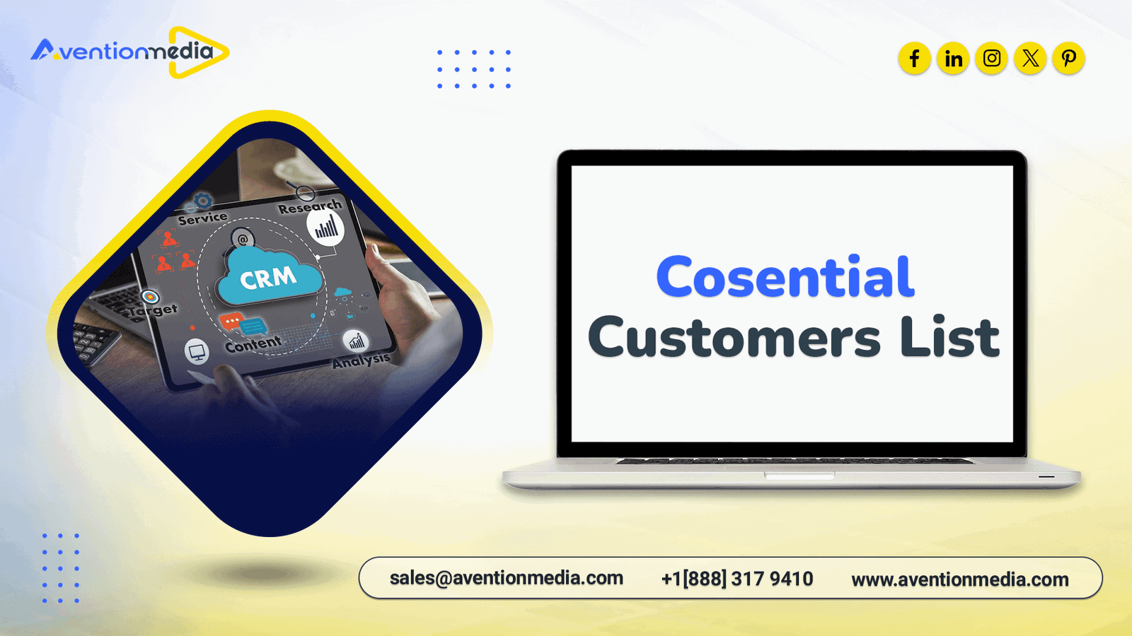 Shorten Sales Cycles with Our Cosential Customers List