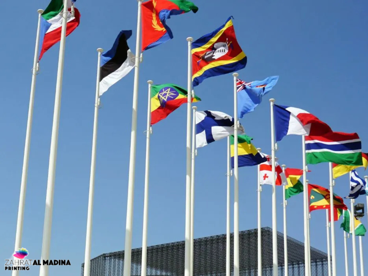 Custom Country Flags Printing Dubai | High-Quality Flag Printing