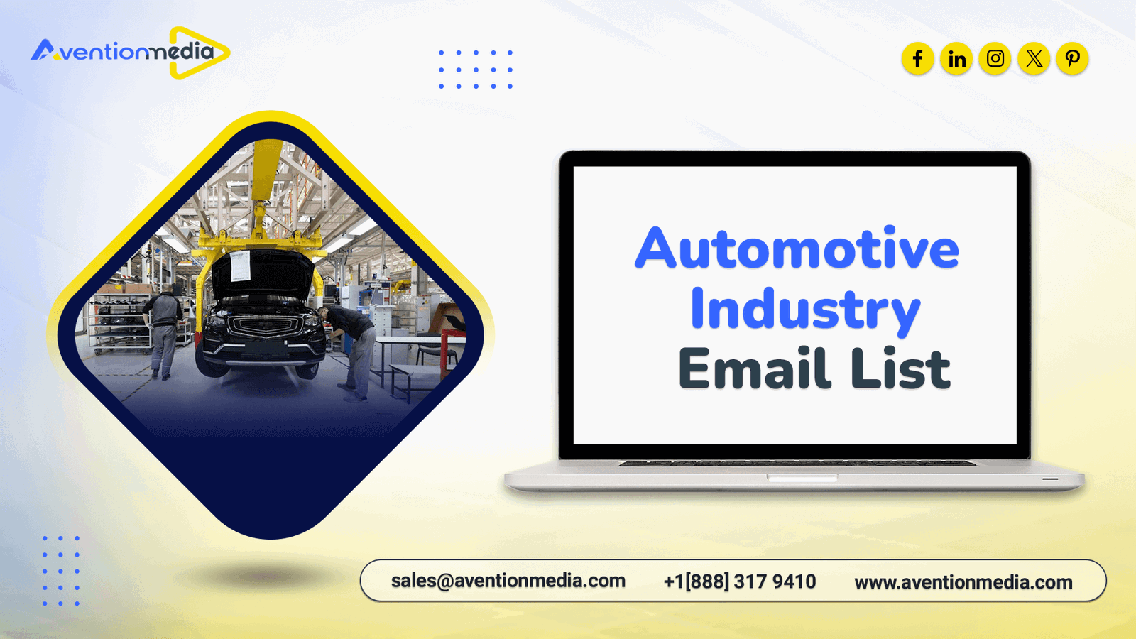 Automotive Industry Email List | Automobile Mailing Lists