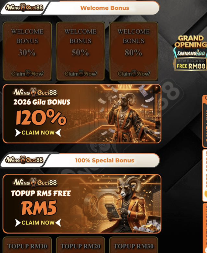 Best Online Casino Malaysia 2026 Free Credit RM88 No Deposit