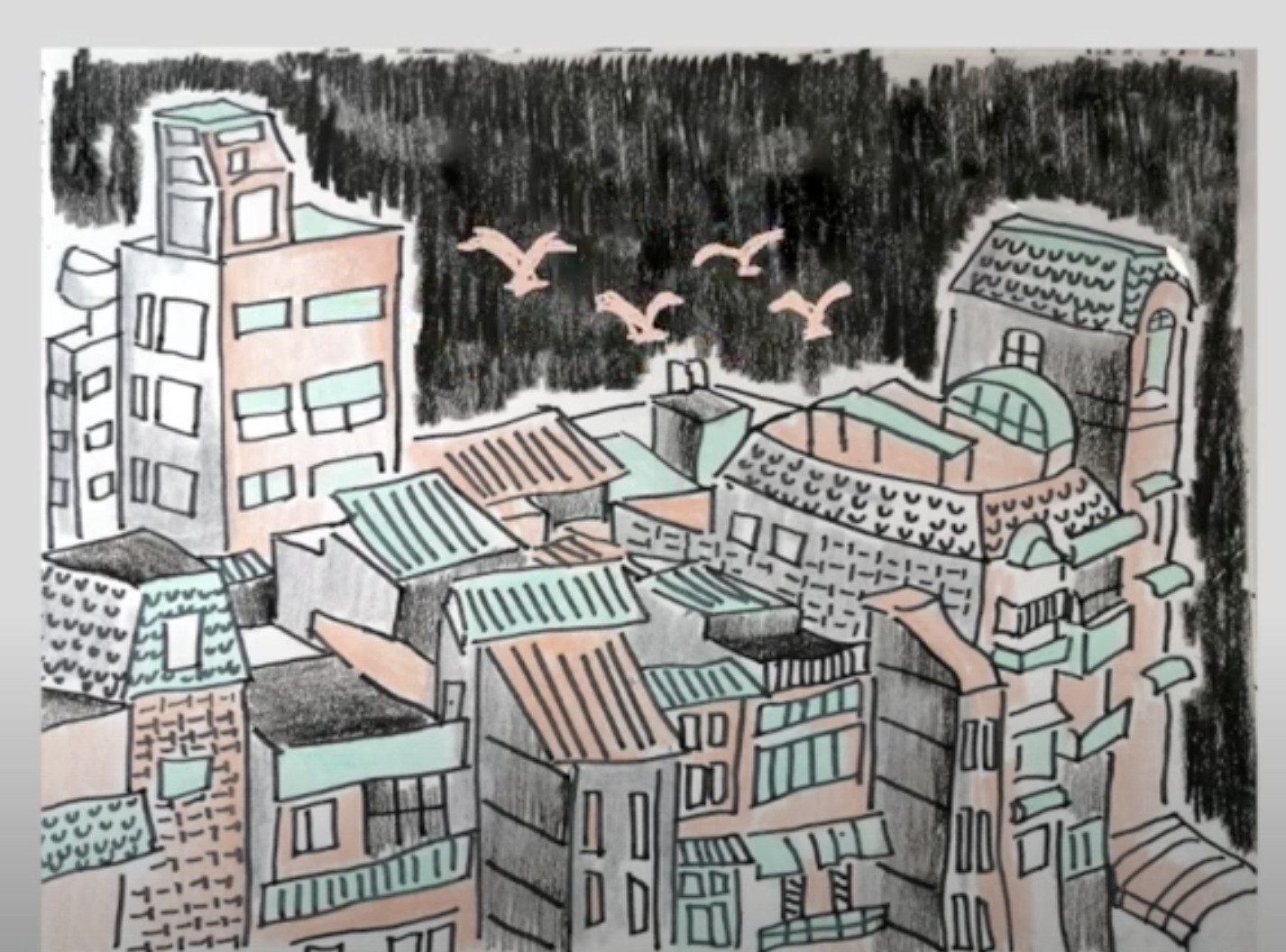 小插畫練習：無無聊聊小插畫