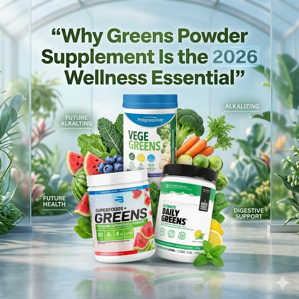 Why Greens Powder Supplement Is the 2026 Wellness Essential