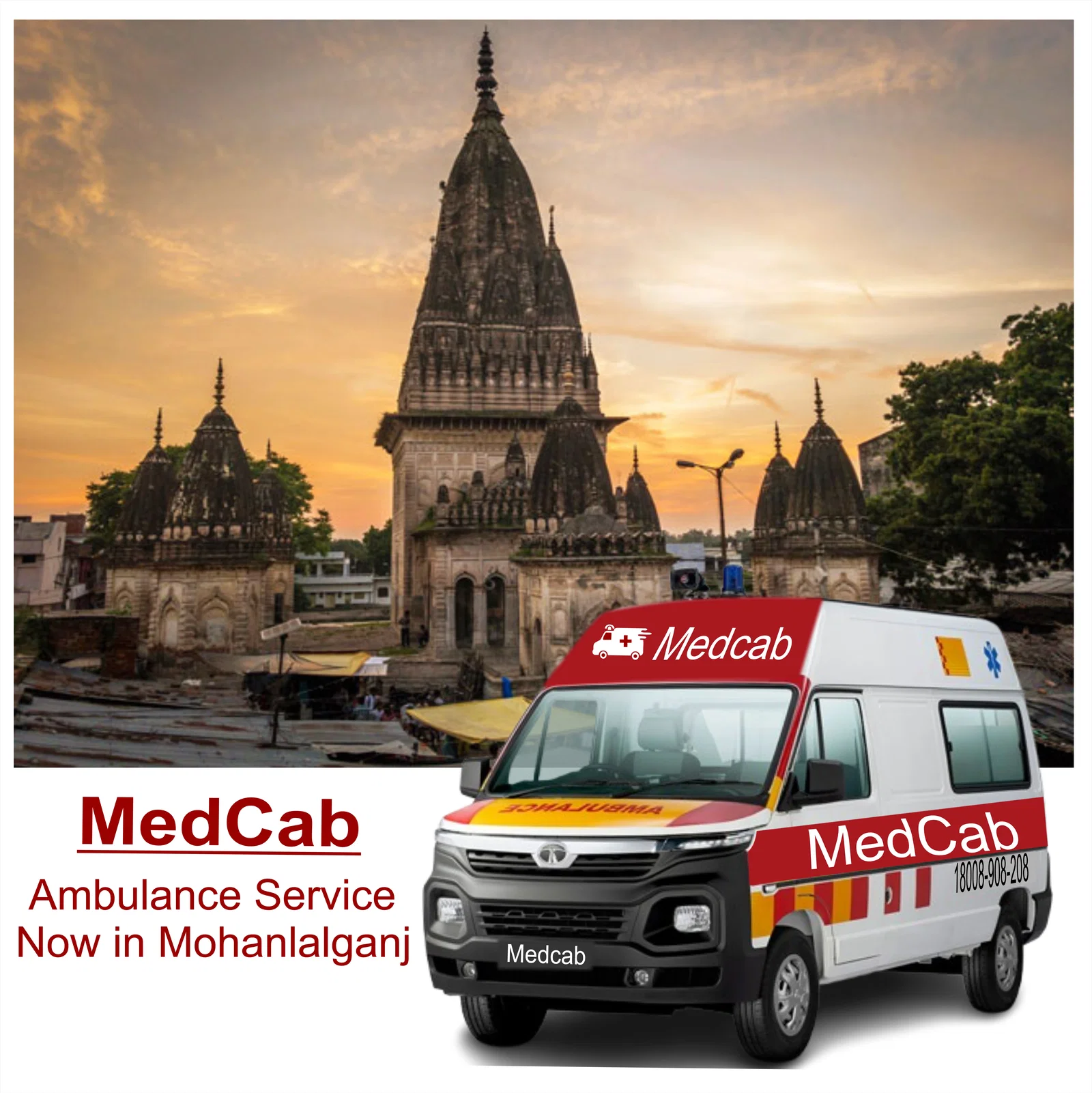 Ambulance Services in Mohanlalganj, Lucknow