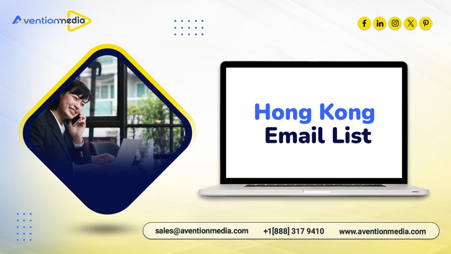 Hong Kong Business Email List