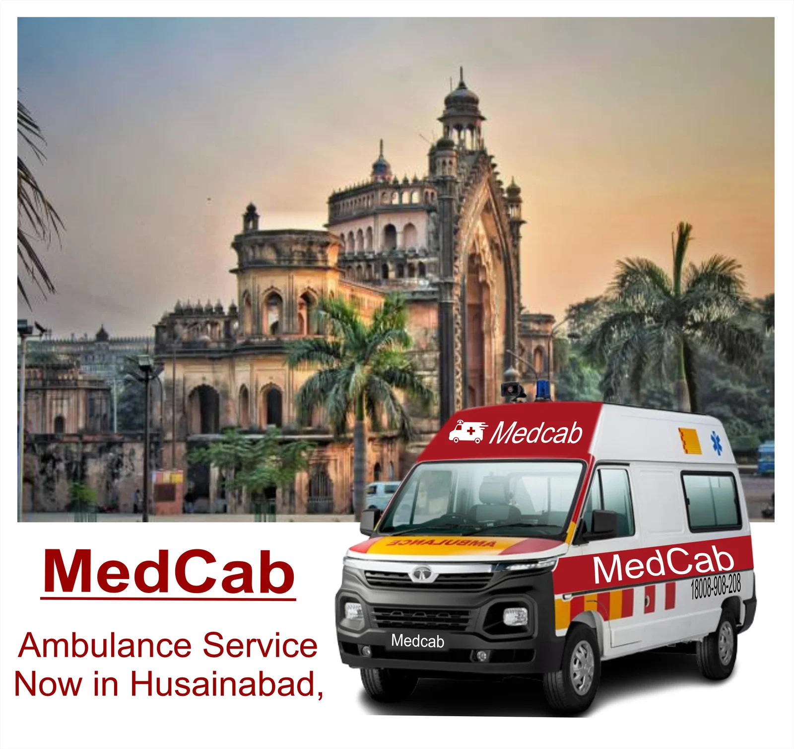 Ambulance Services in Husainabad, Lucknow