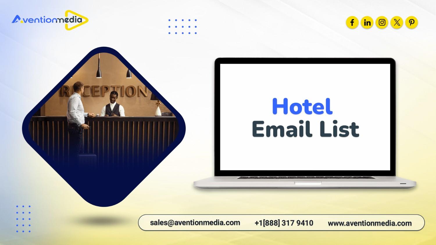 Supercharge Your Campaigns with Our Hotel Email List