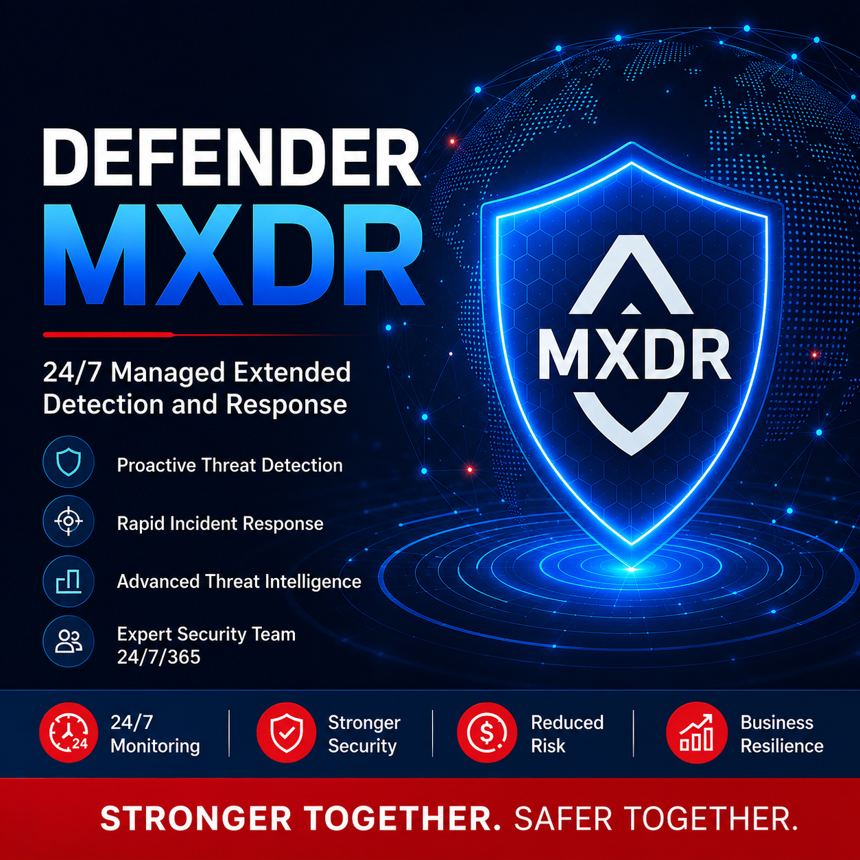 Managed Detection and Response for 24/7 Security