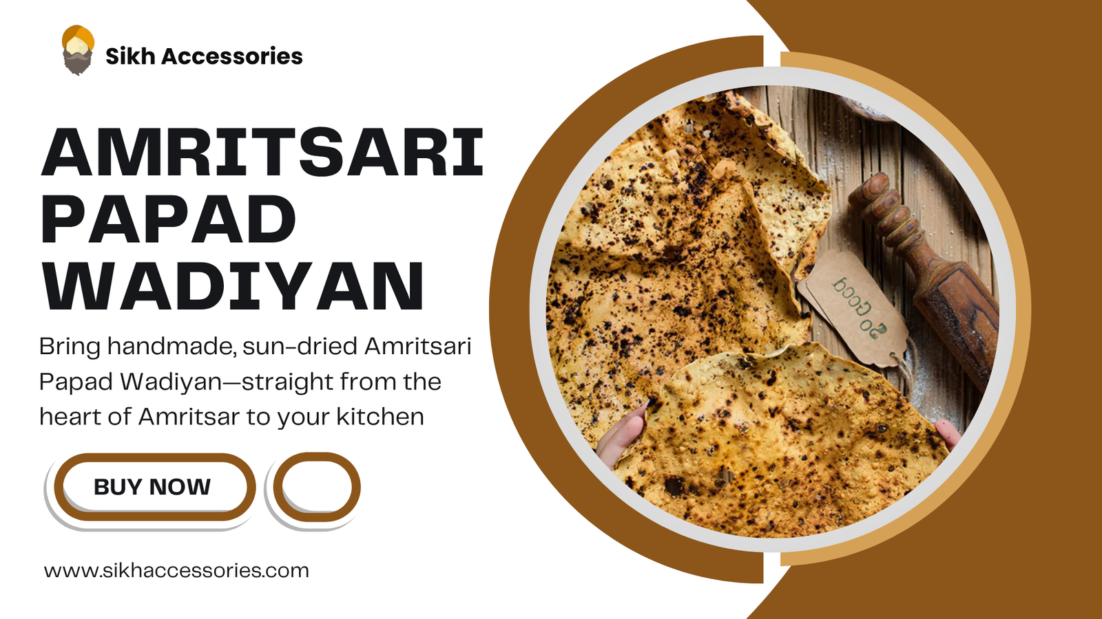 Buy Amritsari Papad Wadiyan Online