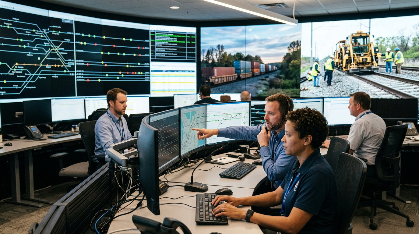 How Rail Dispatch Teams Keep Maintenance and Freight Operations Running Smoothly? 