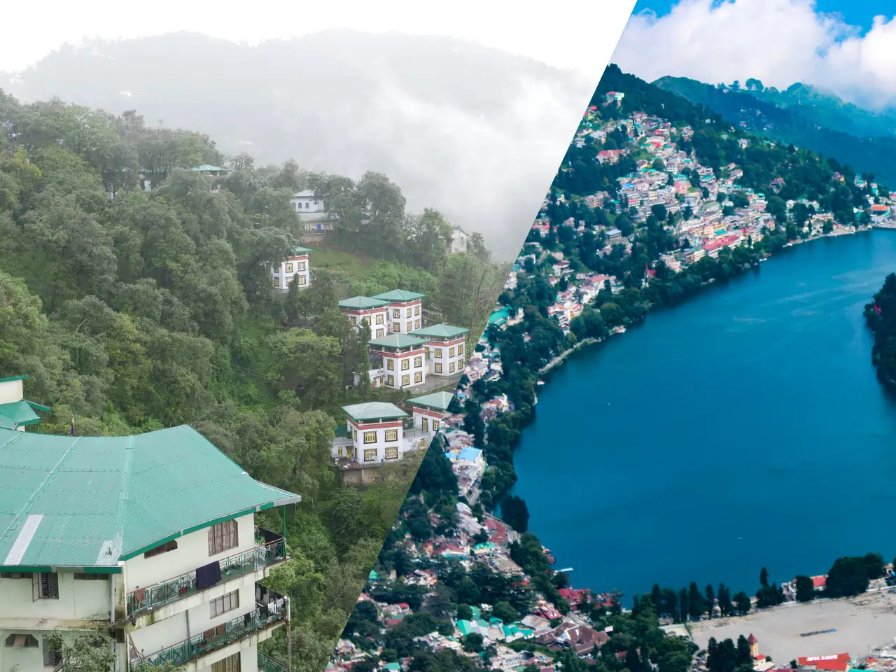 Book Nainital to Mussoorie Cab ₹7257 | Online Cab Booking