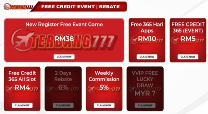 Terbang777 | Register Free Game Slot RM38 | Free Credit 365 Game All Slot RM4 | Terbang777 Trusted Online Casino | FREE KREDIT NO DEPOSIT