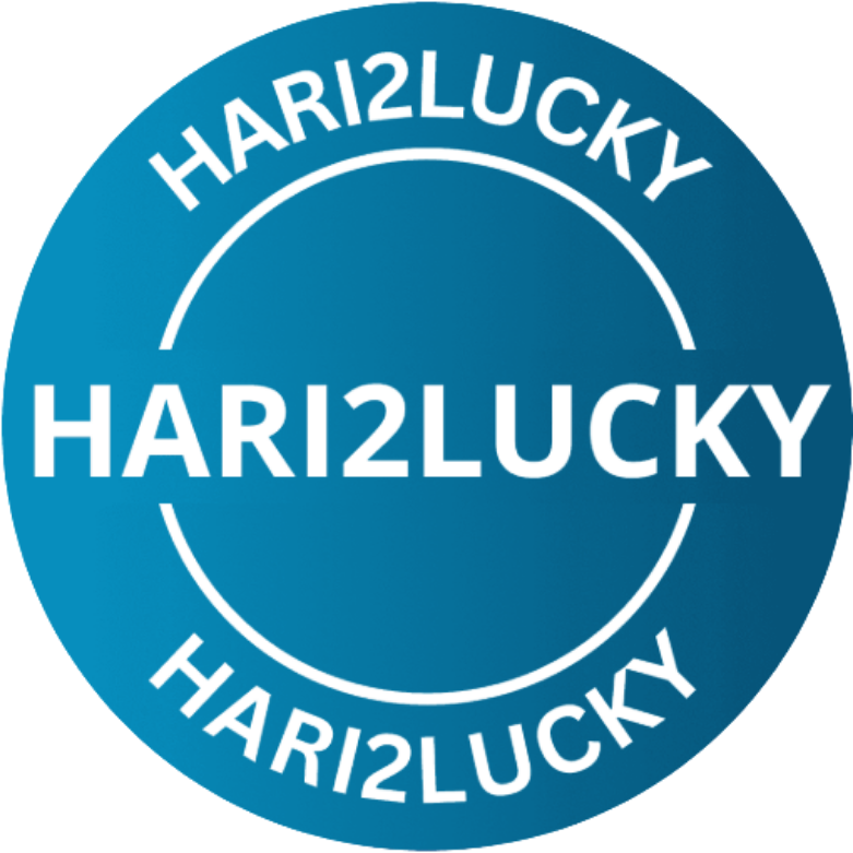 Hari2Lucky 💧 New Register Free RM10 💧 Free Share RM20 💧 Welcome Back Bonus RM50 💧