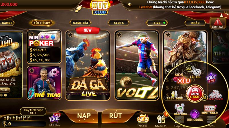 Mini Game HITCLUB – Thế Giới Giải Trí Nhanh Gọn Và Hấp Dẫn 2026