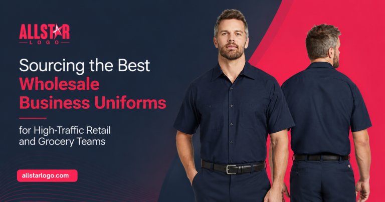 Sourcing the Best Wholesale Business Uniforms for High-Traffic Retail and Grocery Teams
