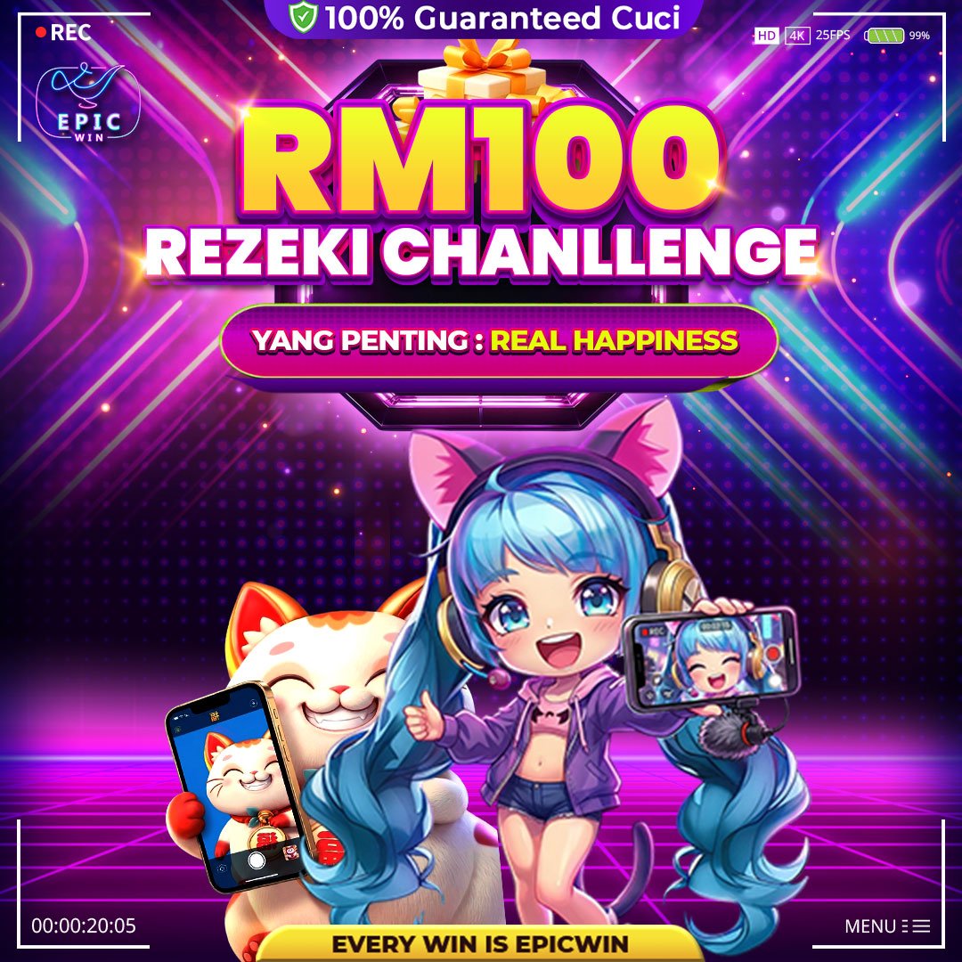 🎥 EpicWin RM100 Rezeki Video Challenge | 💜 RM100 Juga Boleh Happy~ ✨ 小小 RM100，也能带来大大惊喜！ 