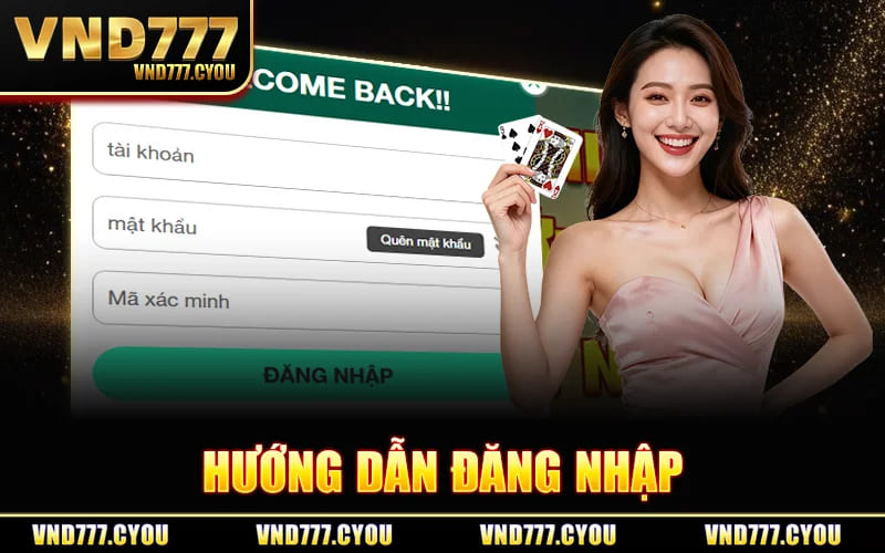 Đăng Nhập VND777 - Cách Vào Trang Cá Nhân Chưa Tới 10s