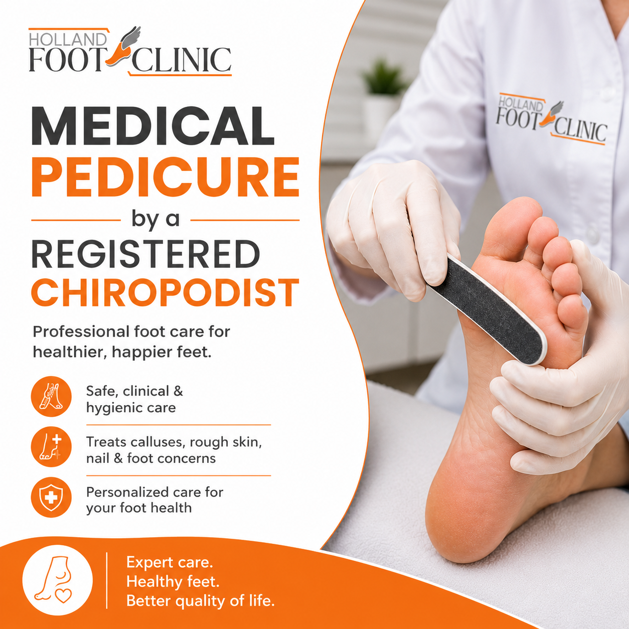 Medical Pedicure Services for Healthy, Comfortable Feet