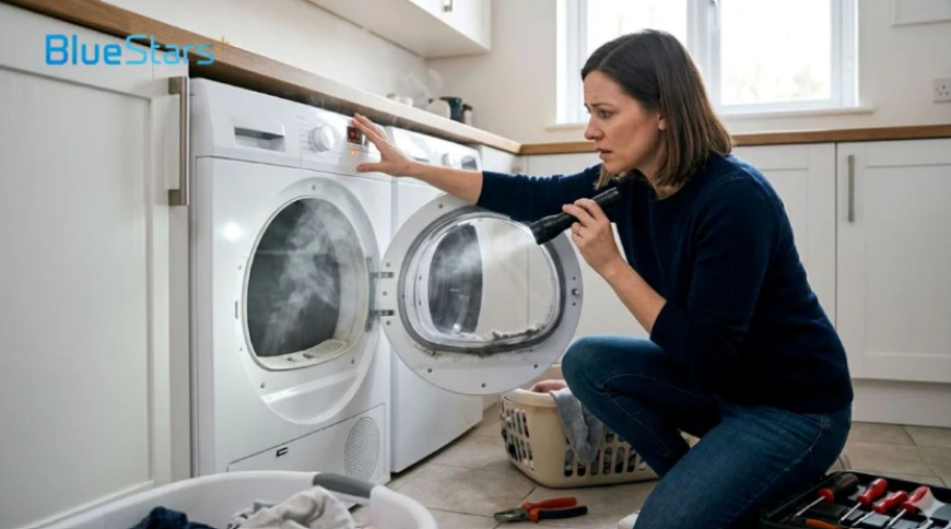 Dryer Smells Like Burning? Top Causes and How to Fix it