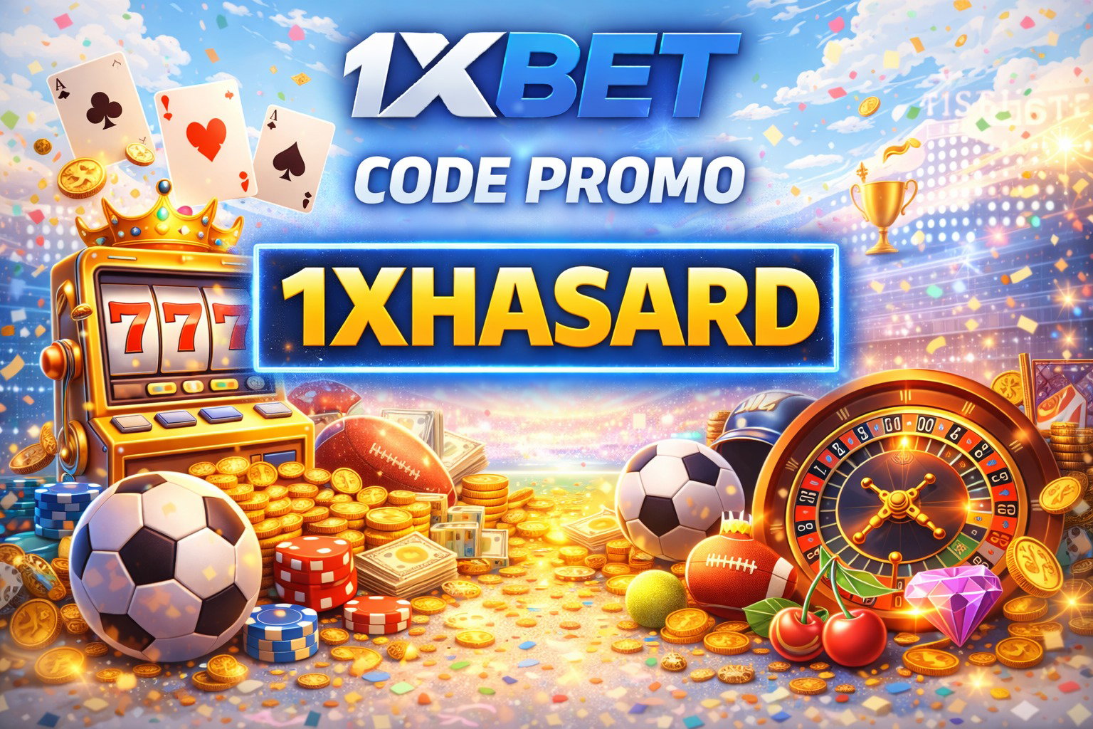 Code Promo 1xBet Tours Gratuits 2026 : 1XBIG2026 Bonus