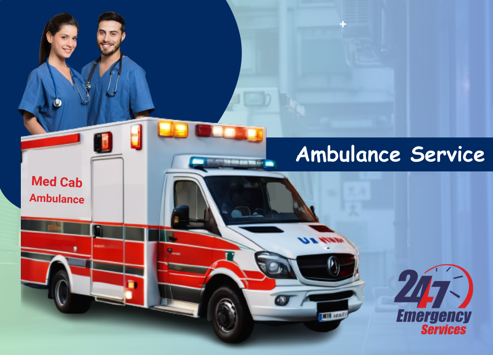 Ambulance Booking Online in Ganga Vihar Road, Lucknow| Med Cab Mobile