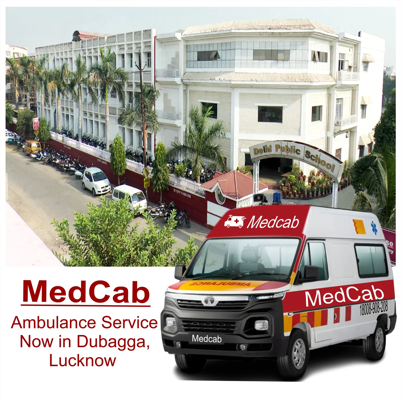  Ambulance Service in Dubagga, Lucknow