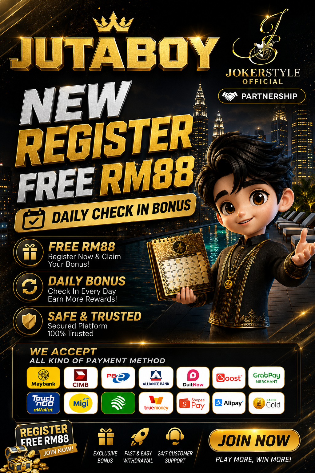 JUTABOY | Malaysia Trusted Company