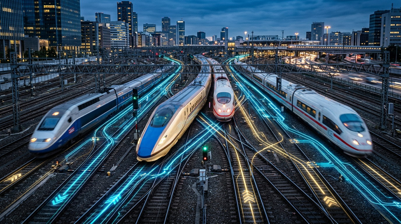 How Does Railroad Dispatching Affect Network Velocity and On-Time Performance?