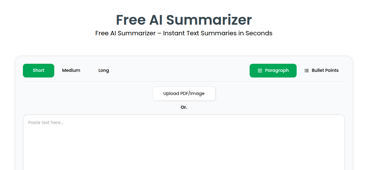 Best Free AI Summarizer Tool for Essays & Reports