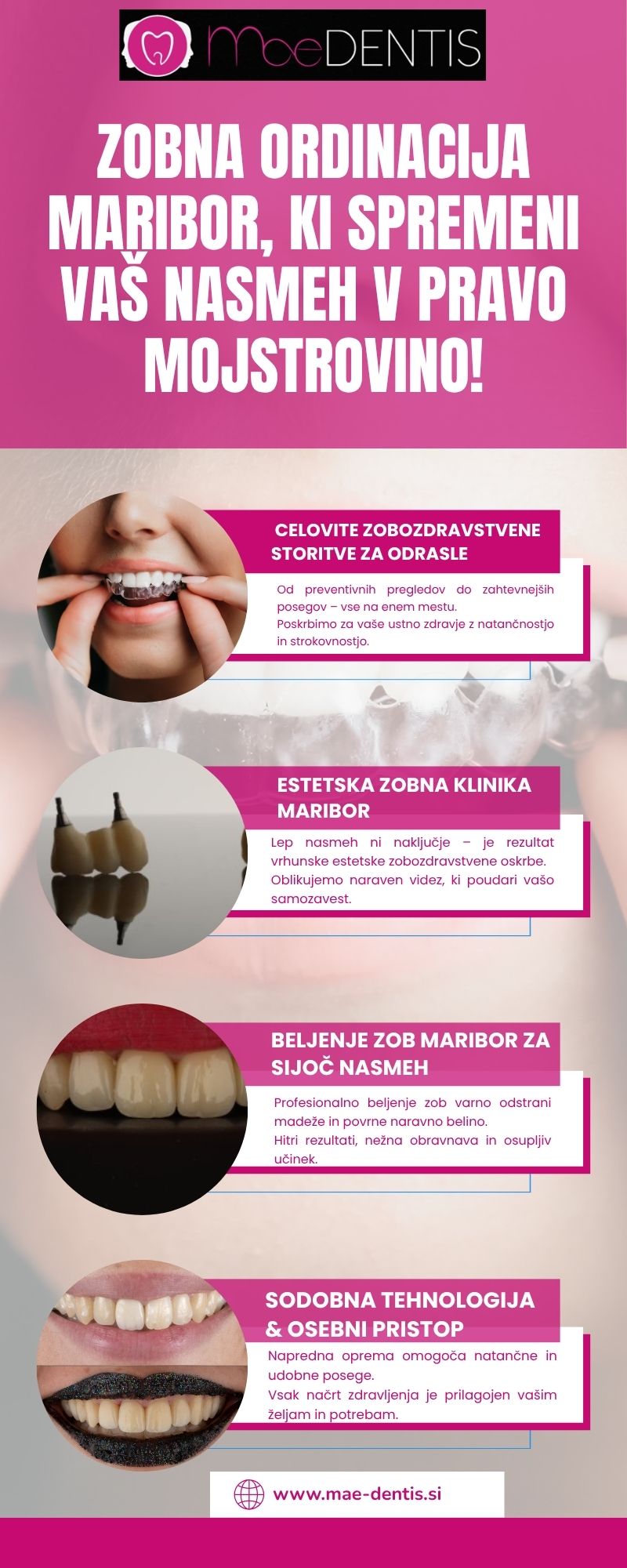Zobna ordinacija Maribor, ki spremeni vaš nasmeh v pravo mojstrovino!