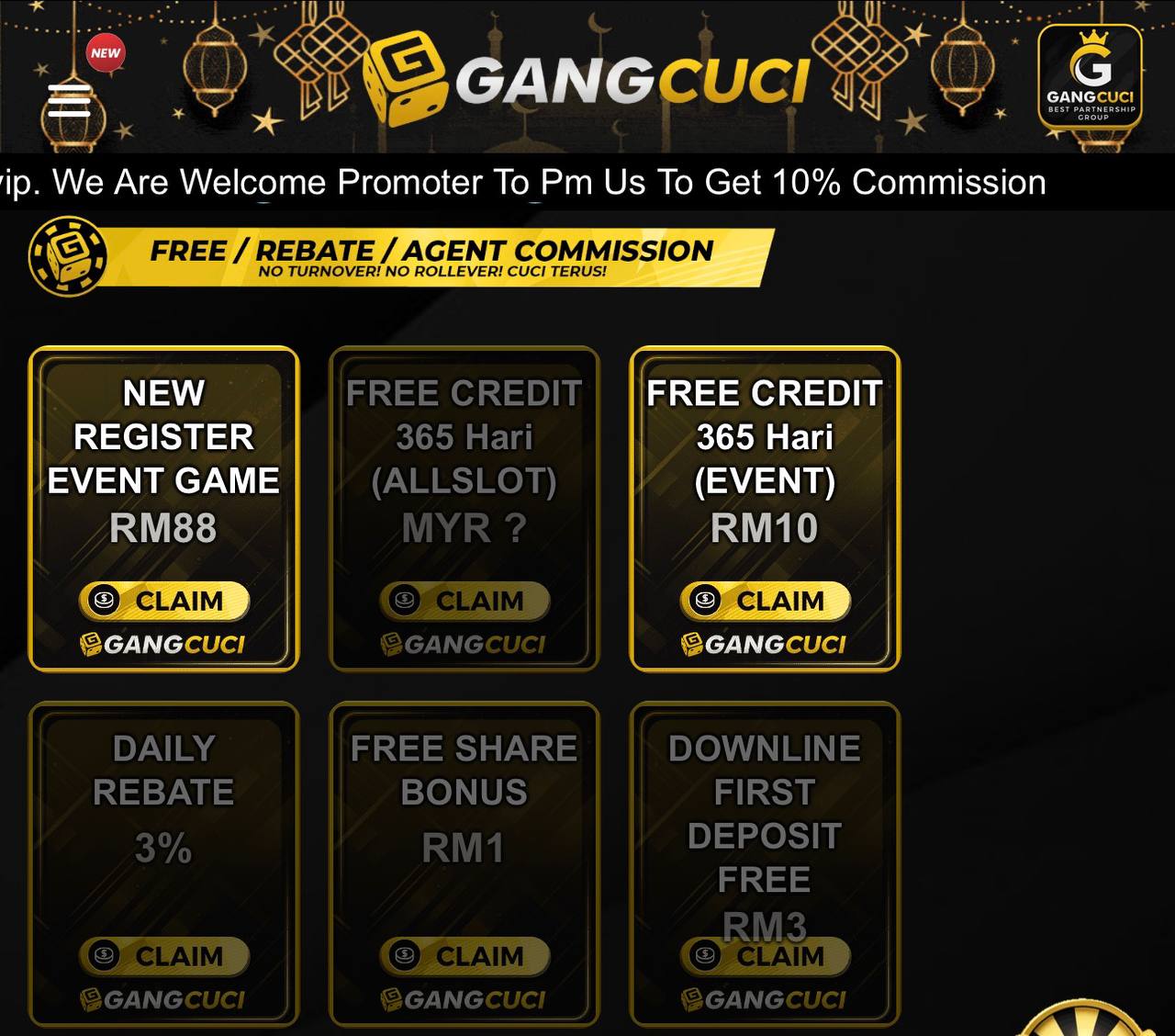 💯GANGCUCI FREE RM88