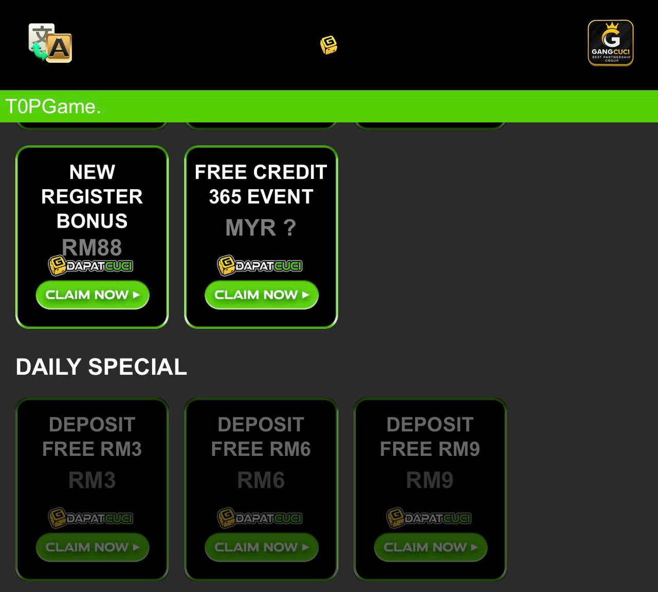 💯DAPATCUCI FREE RM88