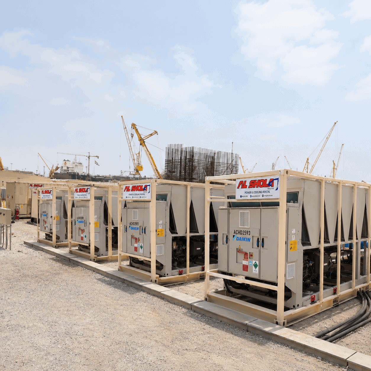 HVAC Rental Dubai | Temporary Cooling Solutions | Al Shola