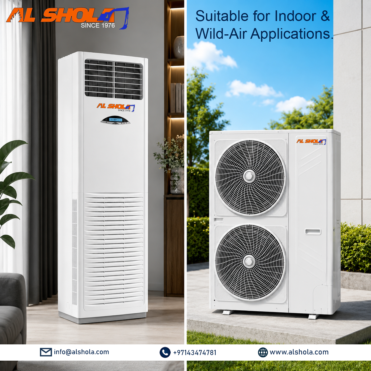 Portable AC Rental UAE | Spot Cooler & Movable AC Hire Dubai