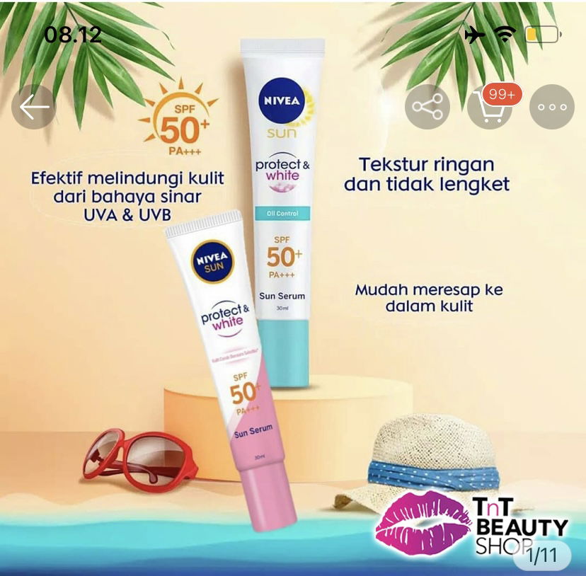 8. nivea sun face protection 