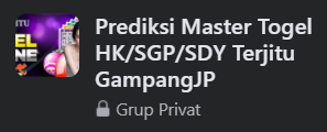 Grup facebook prediksi master togel gampang jp