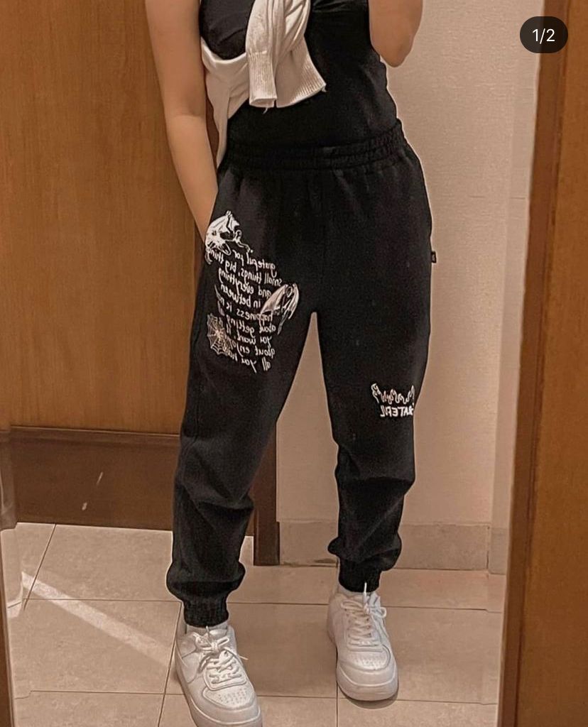 24. Black sweatpants