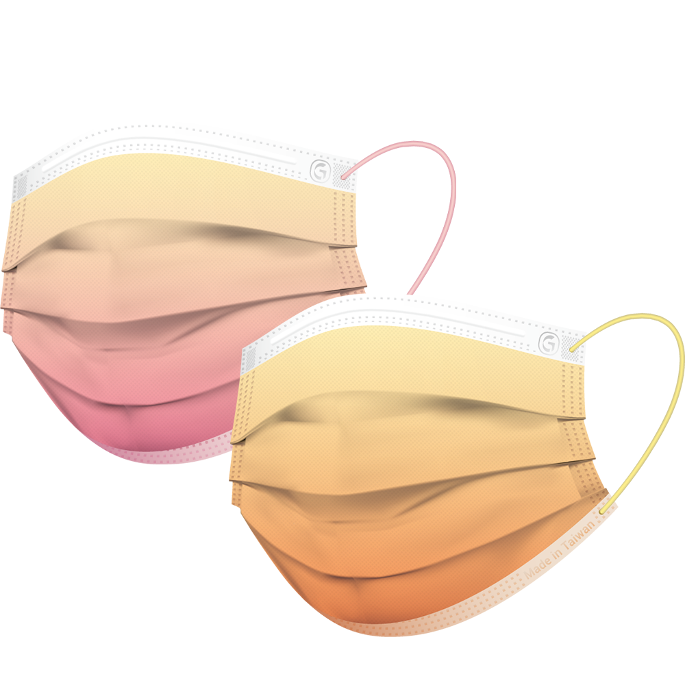 微醺粉X微光橘【漸層禮盒】