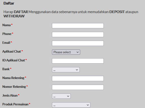 Daftar Akun Vivoslot