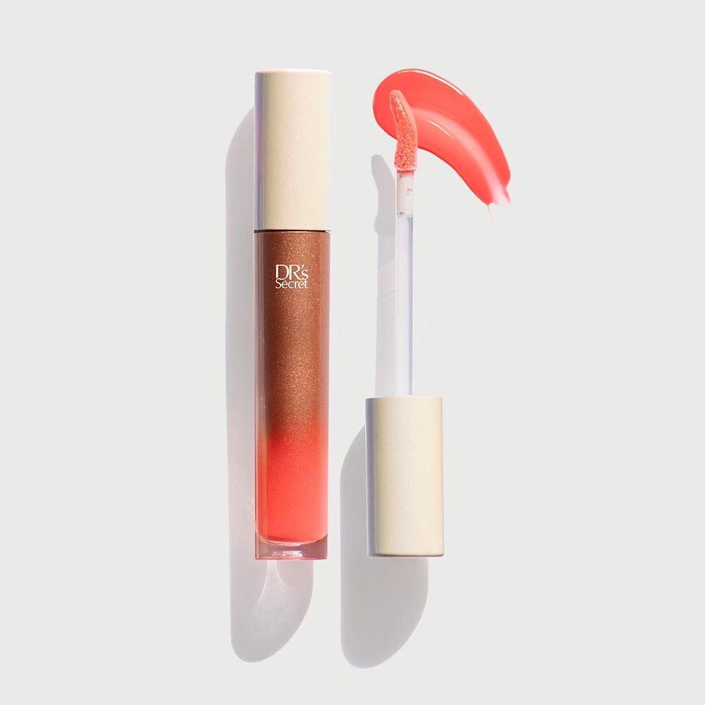 冰晶唇釉--元氣珊瑚橘