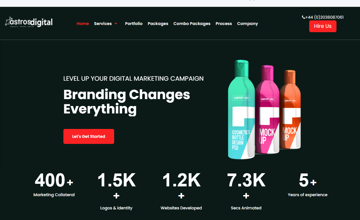 Get an Interactive User Friendly Website | Astros Digital UK