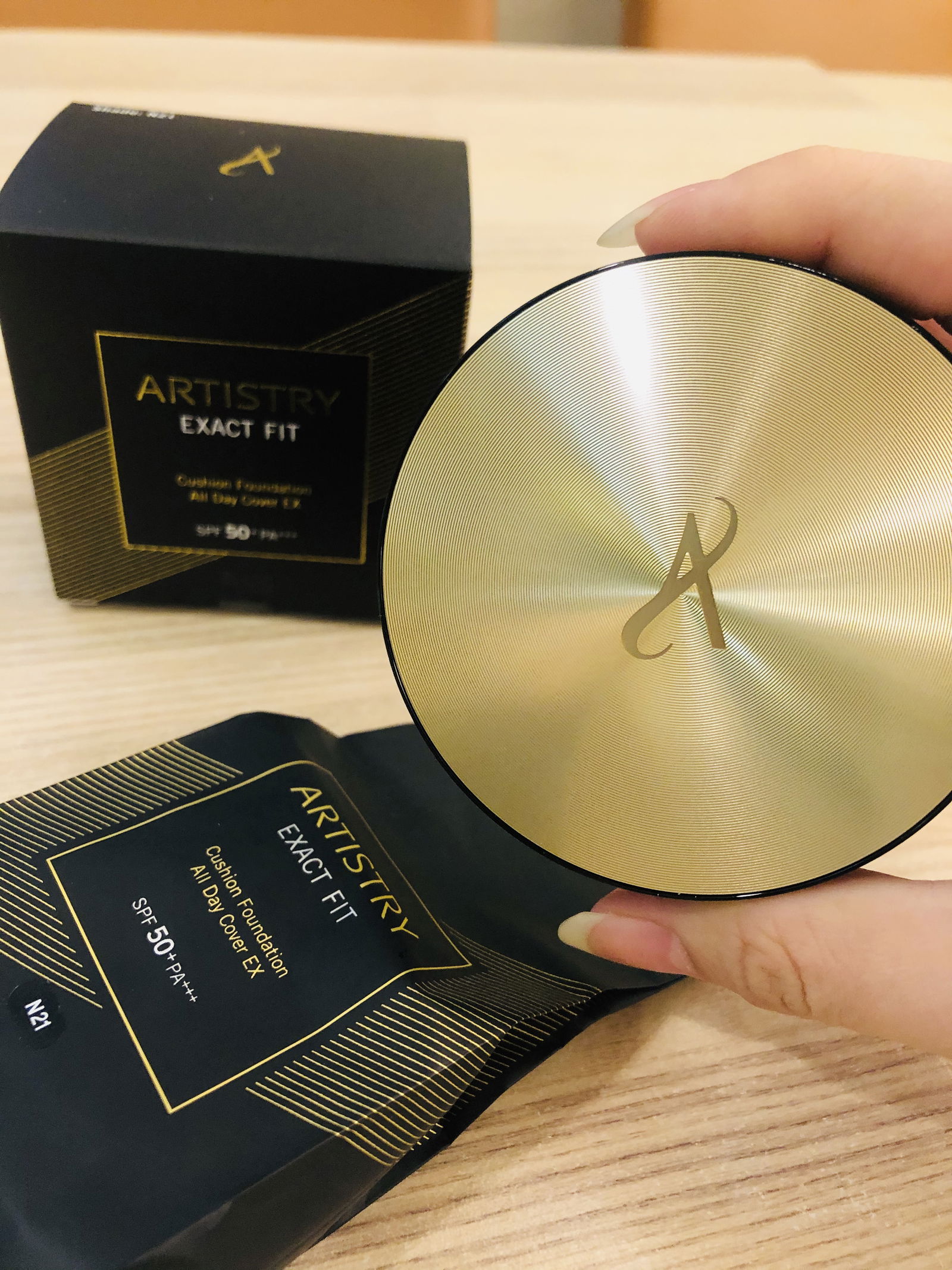 長效無暇氣墊粉餅-明亮色$1500