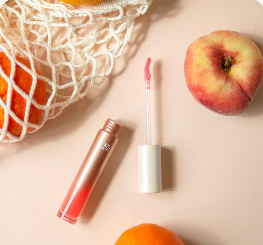 冰晶唇釉｜元氣珊瑚橘