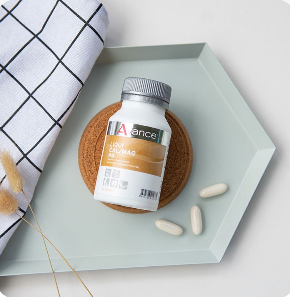  鈣鎂膠囊狀食品