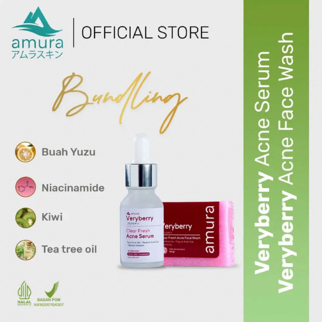 12. Acne Serum Amura