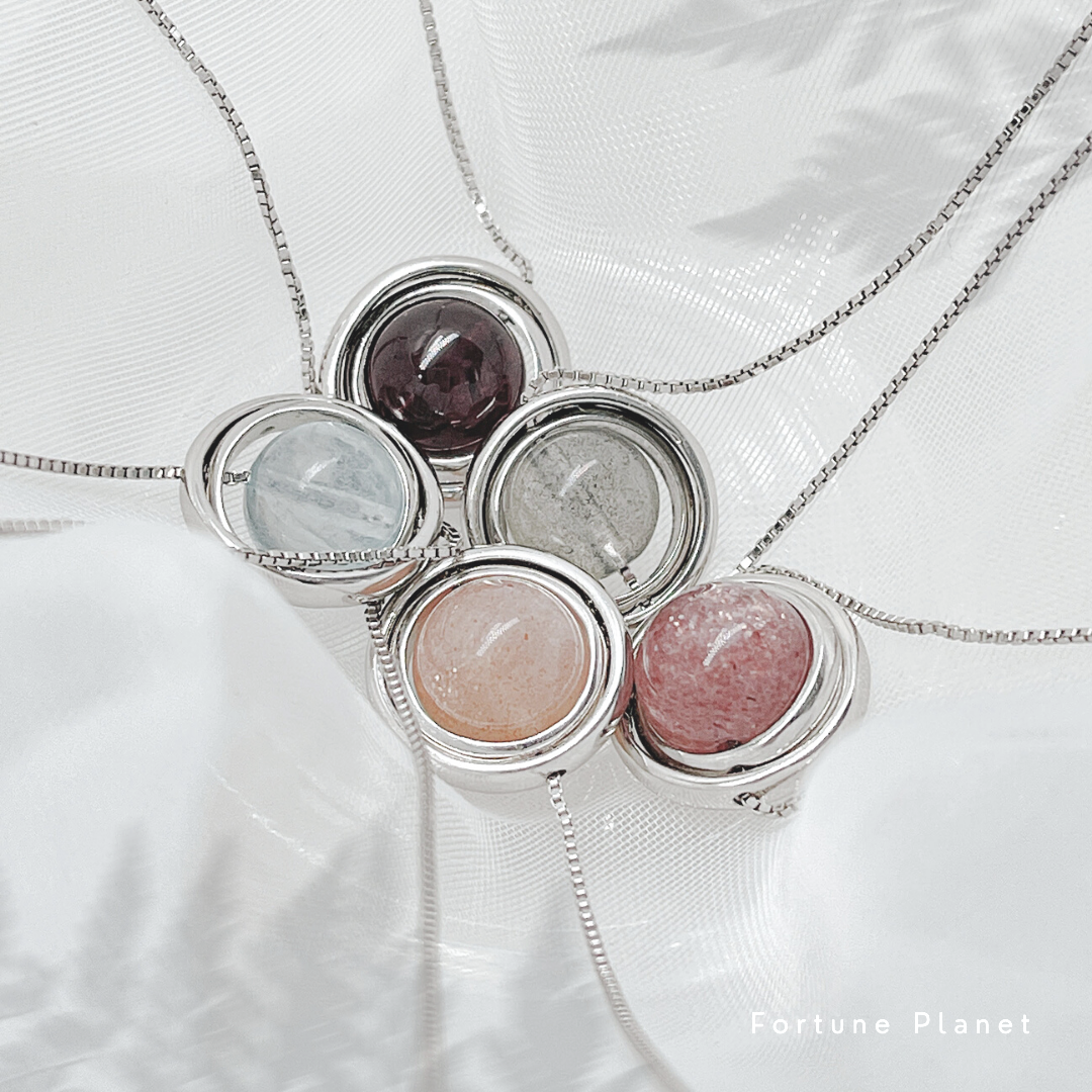 好評熱銷百條🔥🔥🔥 星河雙環銀項鍊