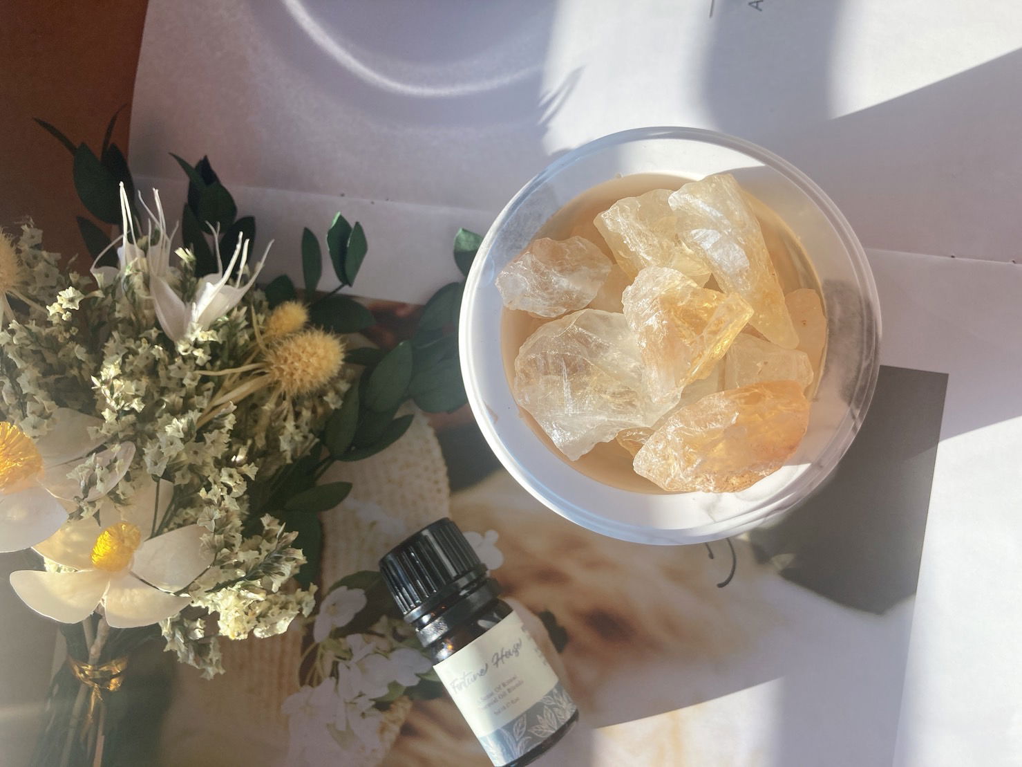 改運小秘訣🌟 天然黃水晶原礦➯幫你招財偏財聚財三個願望一次達成!