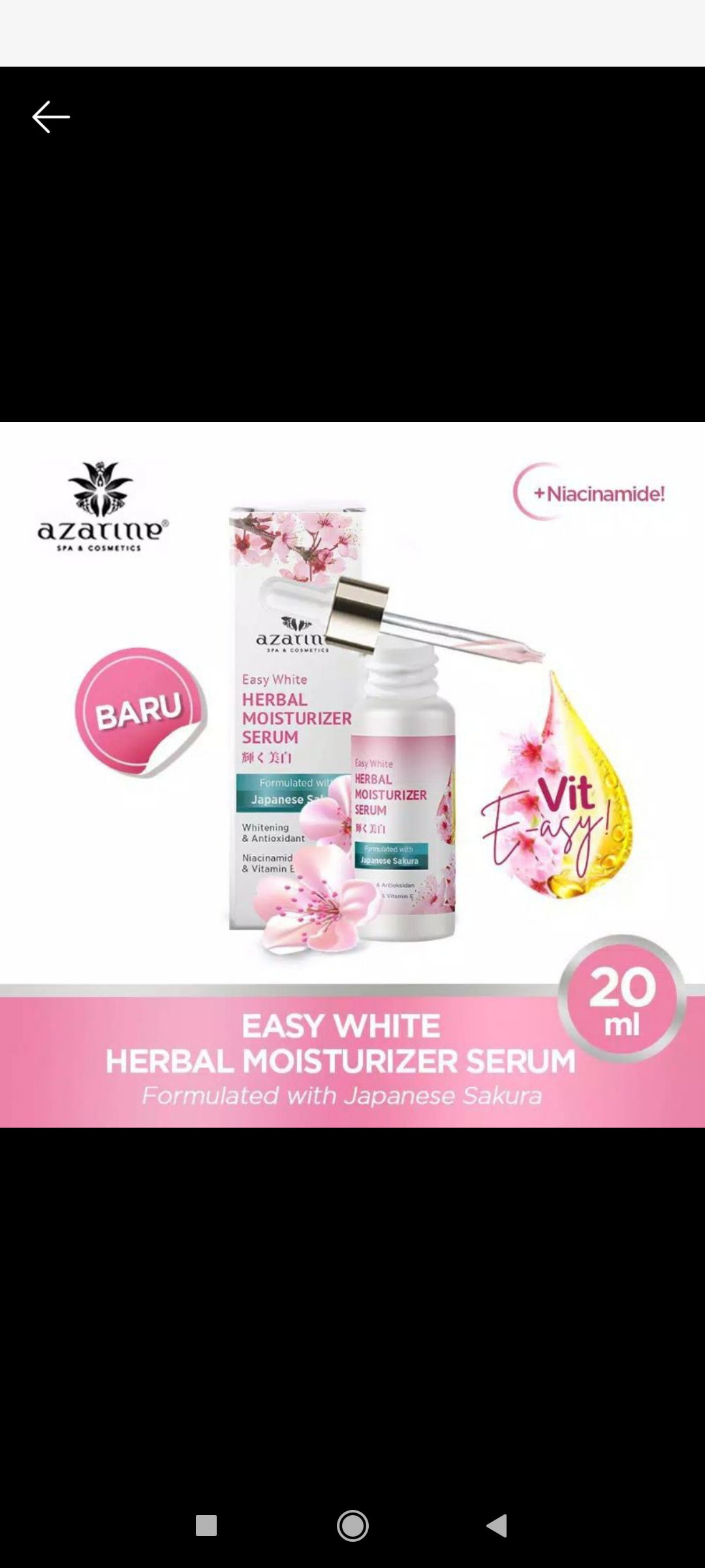 Azarine Sakura Serum