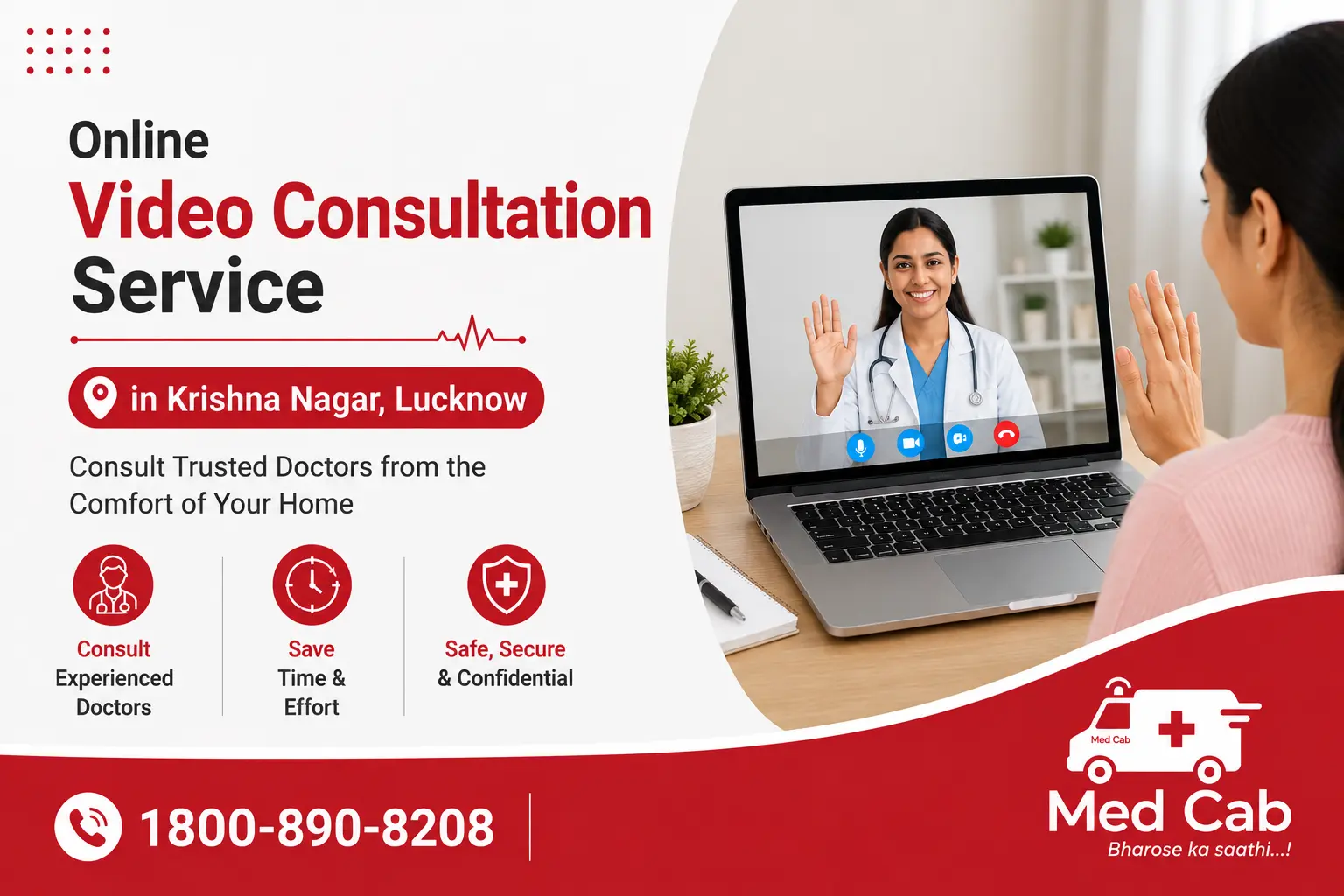  24/7 Online Doctor Consultation in Krishna Nagar, Lucknow 
